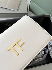 Fortok Tom Ford Shoulder Bag in White 16x10x4cm - 5