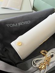 Fortok Tom Ford Shoulder Bag in White 16x10x4cm - 2