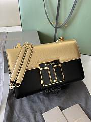 Fortok Tom Ford Logo-plaque Shoulder Bag 17x7x12cm - 2