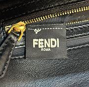 Fortok Fendi Baguette Handle Bag Black 27x6x13cm - 2