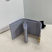 Fortok Celine Triomphe Wallet Purple 10D783 10,5x9cm - 6