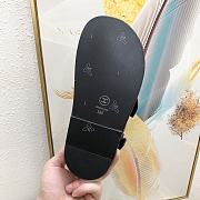 Fortok Chanel Velcro Sandals in Black - 6