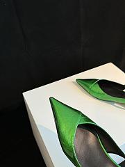 Fortok Versace Medusa Glass Slippers Green  - 3