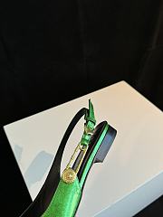 Fortok Versace Medusa Glass Slippers Green  - 6