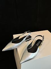 Fortok Versace Medusa Glass Slippers Silver - 5