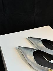 Fortok Versace Medusa Glass Slippers Silver - 6