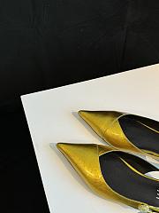 Fortok Versace Medusa Glass Slippers Gold - 6