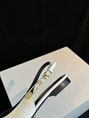 Fortok Versace Medusa Glass Slippers White - 5