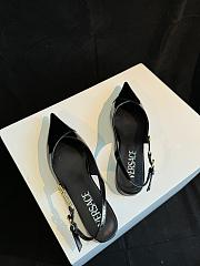 Fortok Versace Medusa Glass Slippers Black - 6