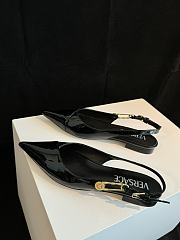 Fortok Versace Medusa Glass Slippers Black - 4