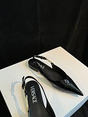 Fortok Versace Medusa Glass Slippers Black - 3