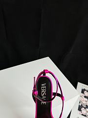 Fortok Versace Medusa Satin Sandals Pink  - 3