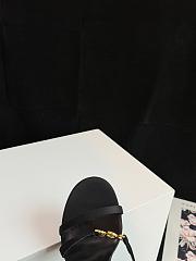 Fortok Versace Medusa Satin Sandals Black - 2