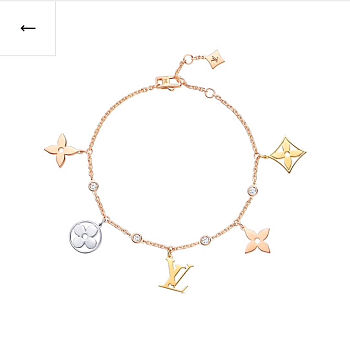 Fortok Louis Vuitton Counter Five-Flower Bracelet