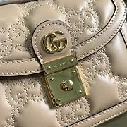Fortok Gucci GG Matelasse Quilted Shoulder Bag Light Pink 724499 18x13x6.5cm - 2
