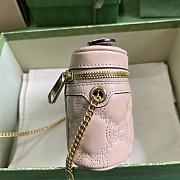 Fortok Gucci GG Matelasse Top Handle Mini Bag Light Pink 723770 16x10.5x5cm - 5