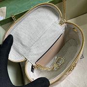 Fortok Gucci GG Matelasse Top Handle Mini Bag Light Pink 723770 16x10.5x5cm - 2