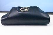 Fortok Gucci Blondie Leather Tote Bag Black 52x25x9cm - 2