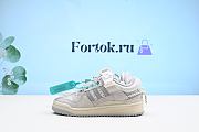 Fortok Adidas Forum Buckle Low Bad Bunny Grey/White Sneakers HQ2153 - 1