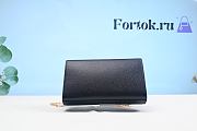 Ysl Medium Kate Chain Bag In Grained Leather Black 364021 24x14.5x5.5cm - 3