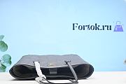 Fortok Gucci GG Quilted Open-Top Tote Bag In Grey 37cm - 5