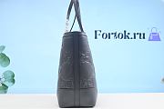 Fortok Gucci GG Quilted Open-Top Tote Bag In Grey 37cm - 2