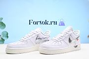 Fortok Air Force 1 Low Virgil Abloh – Off White AF100 Sneakers - 2