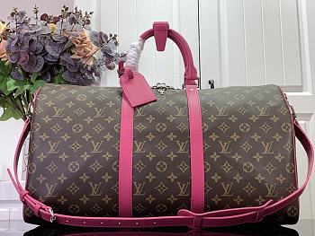 Fortok Louis Vuitton Keepall Bandoulière 50 Pink M46773 50x29x23cm