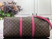 Fortok Louis Vuitton Keepall Bandoulière 50 Pink M46773 50x29x23cm - 4