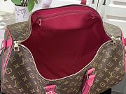 Fortok Louis Vuitton Keepall Bandoulière 50 Pink M46773 50x29x23cm - 2
