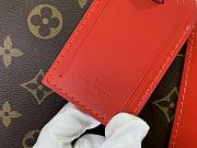 Fortok Louis Vuitton Keepall Bandoulière 50 Red M46769 50x29x23cm - 4