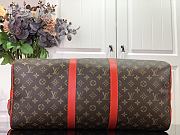 Fortok Louis Vuitton Keepall Bandoulière 50 Red M46769 50x29x23cm - 3