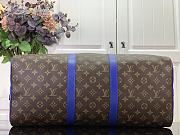 Fortok Louis Vuitton Keepall Bandoulière 50 Blue M46772 50x29x23cm - 4