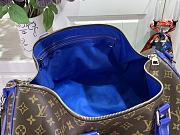 Fortok Louis Vuitton Keepall Bandoulière 50 Blue M46772 50x29x23cm - 3