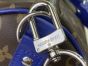 Fortok Louis Vuitton Keepall Bandoulière 50 Blue M46772 50x29x23cm - 2