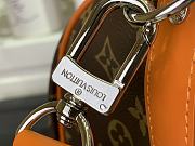 Fortok Louis Vuitton Keepall Bandoulière 50 Orange M46770 50x29x23cm - 5