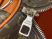 Fortok Louis Vuitton Keepall Bandoulière 50 Orange M46770 50x29x23cm - 4