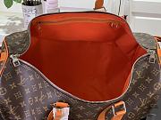 Fortok Louis Vuitton Keepall Bandoulière 50 Orange M46770 50x29x23cm - 3