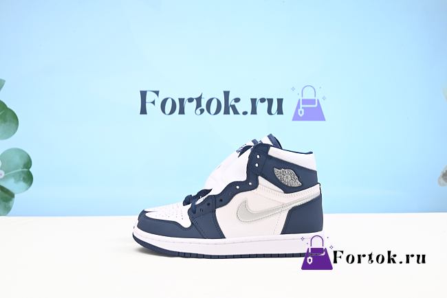 Fortok Nike Air Jordan 1 Retro High co.JP Midnight Navy 2020 DC1788-100 Sneakers - 1