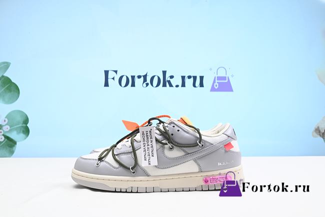 Fortok Nike Off-White x Dunk Low DM1602-124 Sneakers - 1