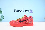 Fortok Nike Kobe 6 FV4921-600 Red Sneakers - 1