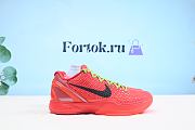 Fortok Nike Kobe 6 FV4921-600 Red Sneakers - 4