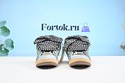 Fortok Lavin Curb Low Top Sneakers Grey&Green - 4