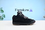 Fortok Lavin Curb Low Top Sneakers Black - 6
