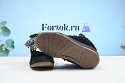 Fortok Lavin Curb Low Top Sneakers Black - 5