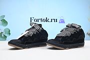 Fortok Lavin Curb Low Top Sneakers Black - 3