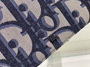 Fortok Dior A5 Pouch Beige and Black Maxi Dior Oblique Jacquard 26.5x17.5cm - 2