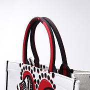 Fortok Dior Cupids Embroidery Tote Bag 36.5x28x14cm - 2