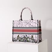 Fortok Dior Multicolor Zodiac Sign EmbroiderY Tote Bag 36x27x16cm  - 5