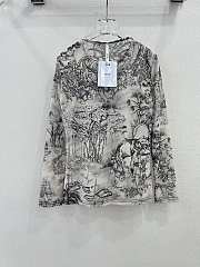 Fortok Dior Ink printed and Dyed Animal Shirt - 1